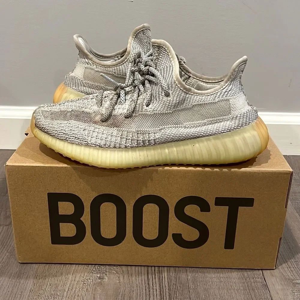 Adidas Yeezy Boost 350 V2 Static Colorway Men’s Size 7 Athletic Shoes Sneakers